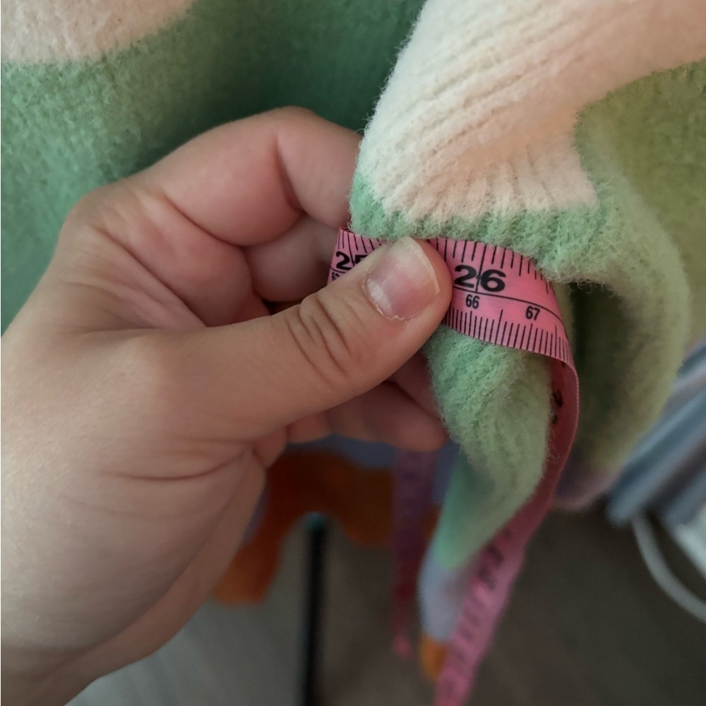 Modcloth oversized Multicolor Striped Sweater - Picture 7 of 7